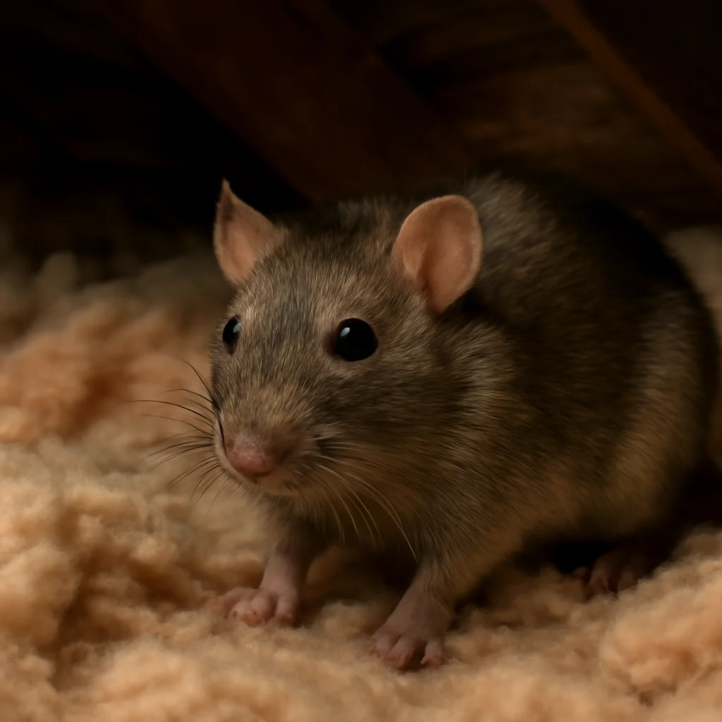 Roof rat discovered in Miami residential attic